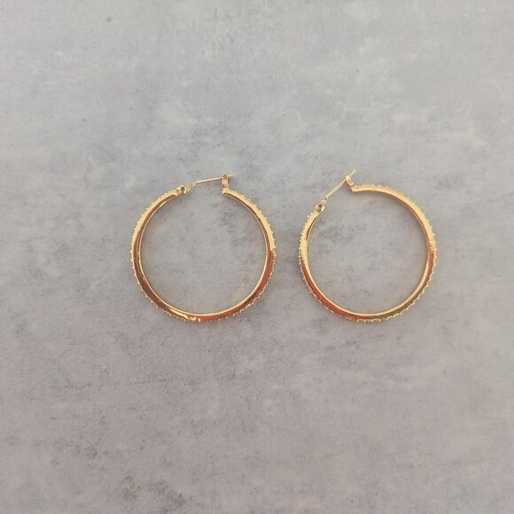 Coach hoops earrings - Picture 3 of 4